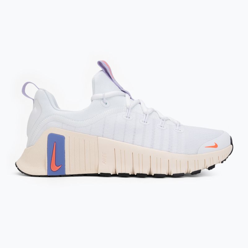 Scarpe training donna Nike Free Metcon 6 white/violet mist/chalk/hot lava 2