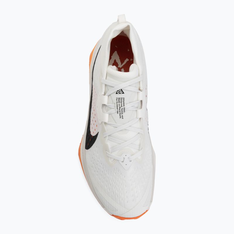 Scarpe da corsa uomo Nike ACG Zegama Trail summit white/phantom/safety orange/black 5