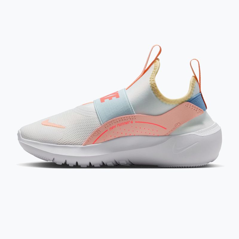 Scarpe per bambini Nike Flex Runner 4 summit white/arctic orange/life lime 2