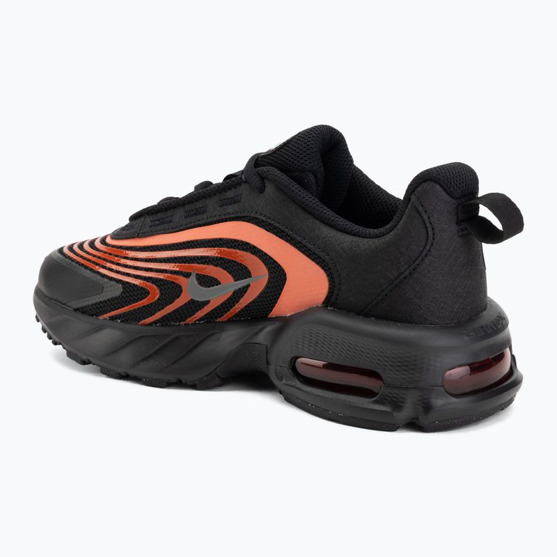 Scarpe Nike Air Max Fire nero/picante rosso/fumo grigio 3