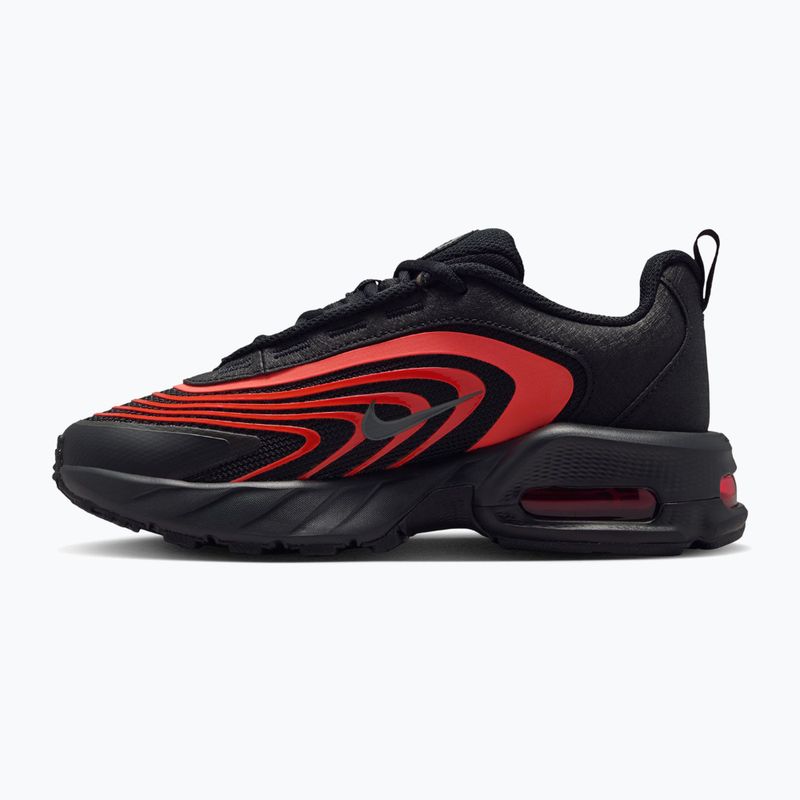 Scarpe per bambini Nike Air Max Fire black/picante red/smoke grey 2