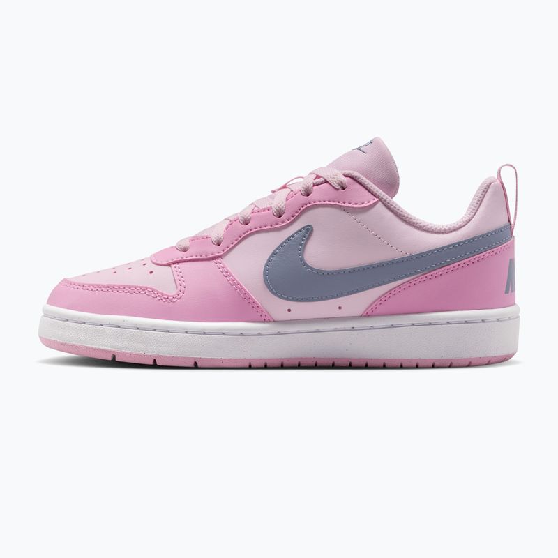 Scarpe Nike Court Borough Low Recraft pink foam/pink rise/white/ashen slate 2
