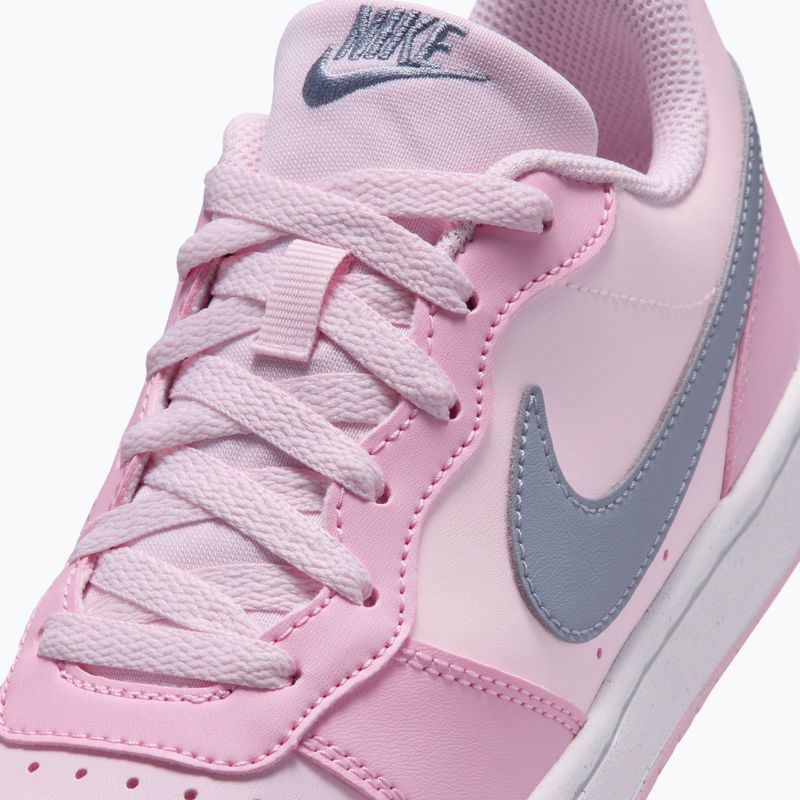 Scarpe Nike Court Borough Low Recraft pink foam/pink rise/white/ashen slate 5