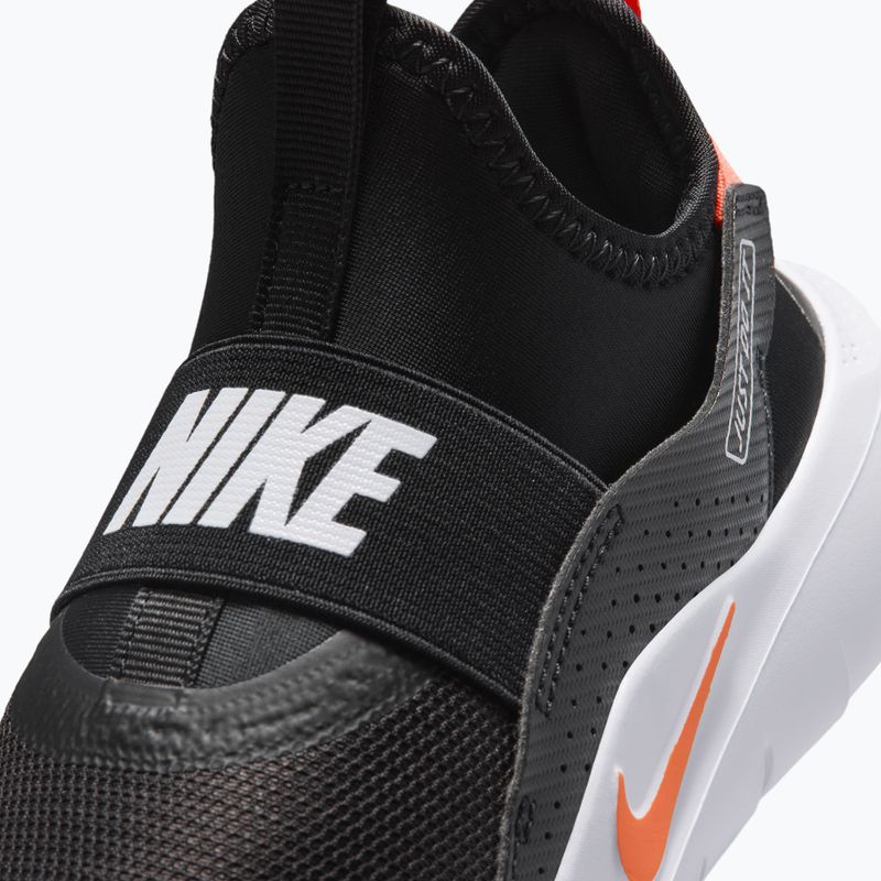 Scarpe per bambini Nike Flex Runner 4 black/white/turf orange 3