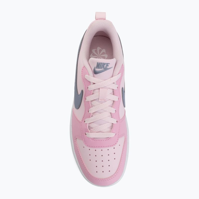 Scarpe Nike Court Borough Low Recraft pink foam/pink rise/white/ashen slate 5