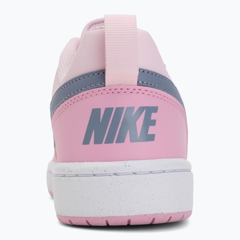 Scarpe Nike Court Borough Low Recraft pink foam/pink rise/white/ashen slate 6