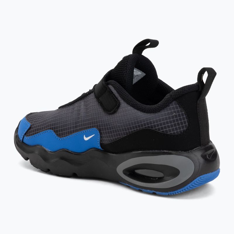 Scarpe per bambini Nike Air Max Nova smoke grey/black/blue crystal/white 3