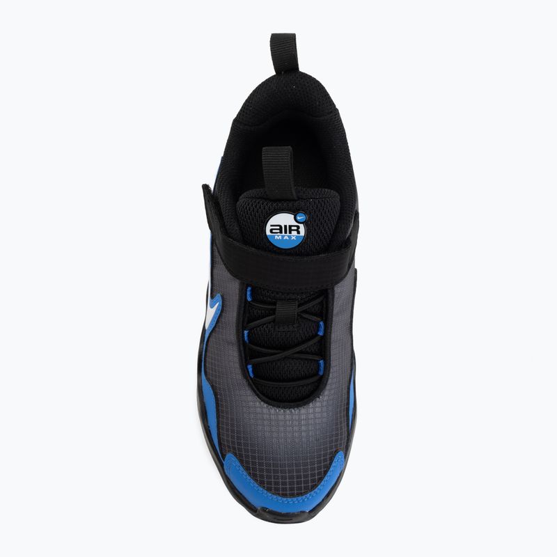 Scarpe per bambini Nike Air Max Nova smoke grey/black/blue crystal/white 5
