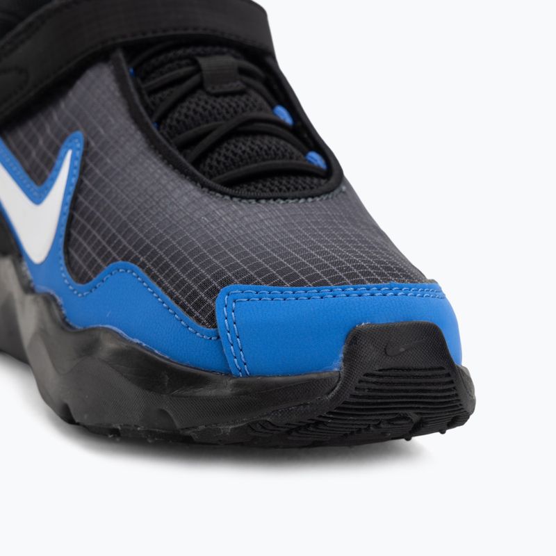 Scarpe per bambini Nike Air Max Nova smoke grey/black/blue crystal/white 7