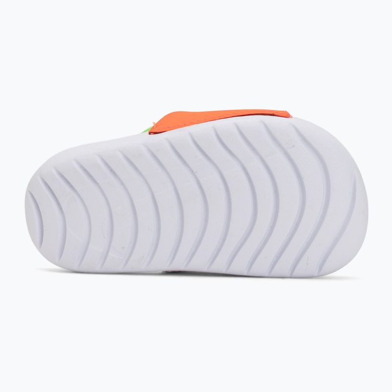 Ciabatte da bambino Nike Kawa total orange/green strike 4