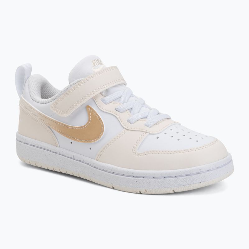 Scarpe per bambini Nike Court Borough Low white/chalk/white/shimmer