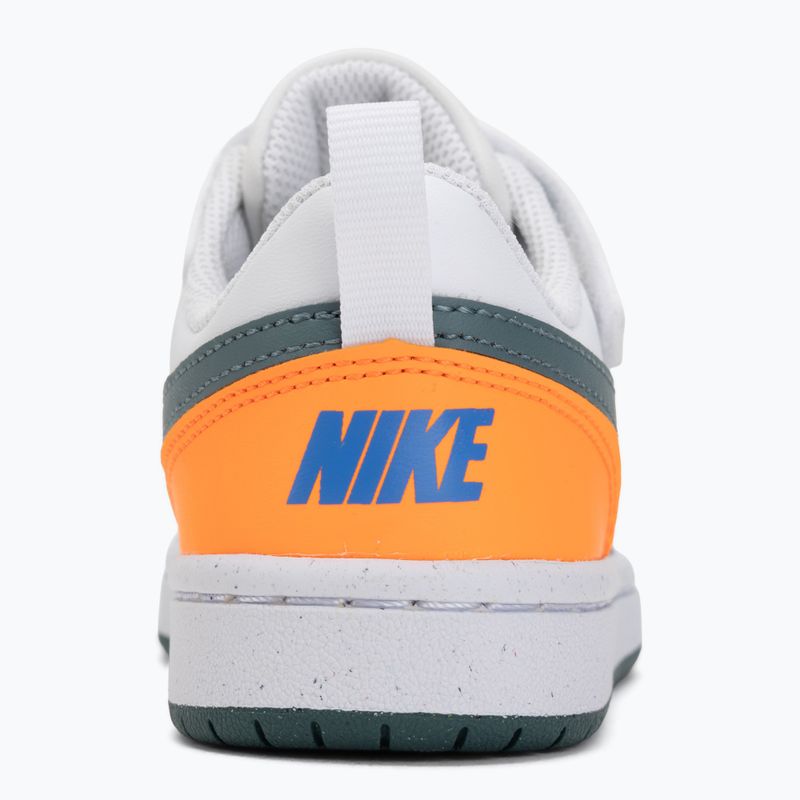 Scarpe per bambini Nike Court Borough Low Recraft white/malachite/mineral slate 6