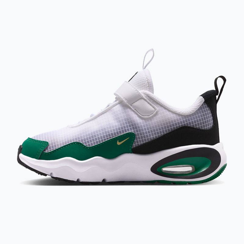 Scarpe per bambini Nike Air Max Nova white/malachite/black/metallic gold 2