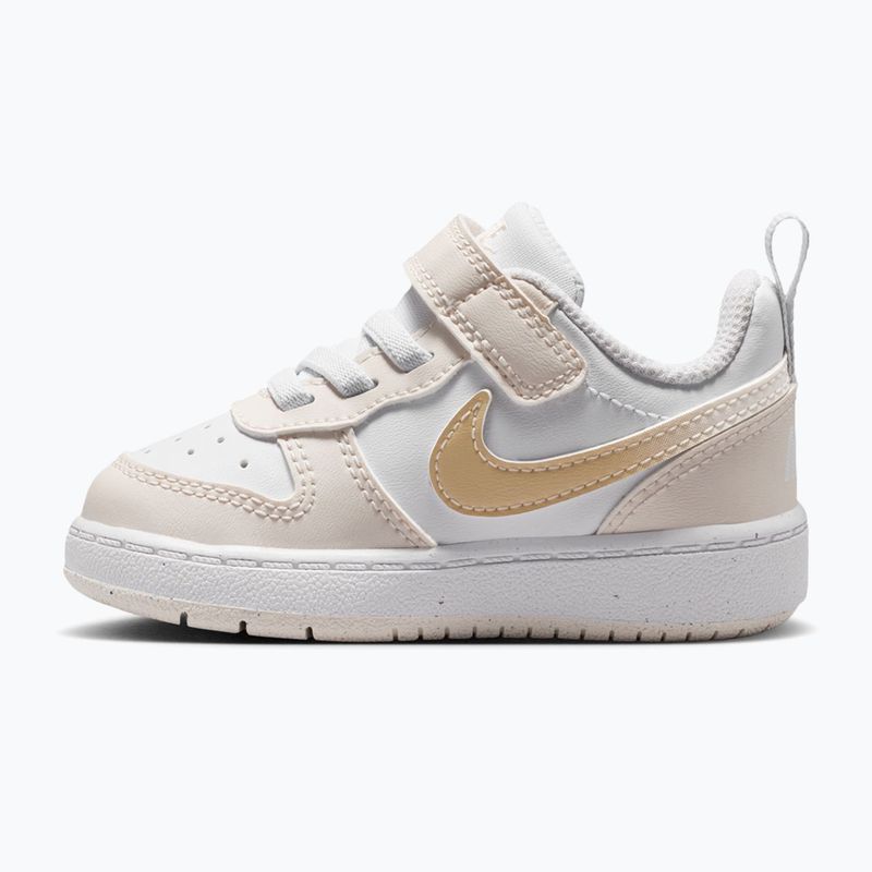 Scarpe per bambini Nike Court Borough Low white/chalk/white/shimmer 2