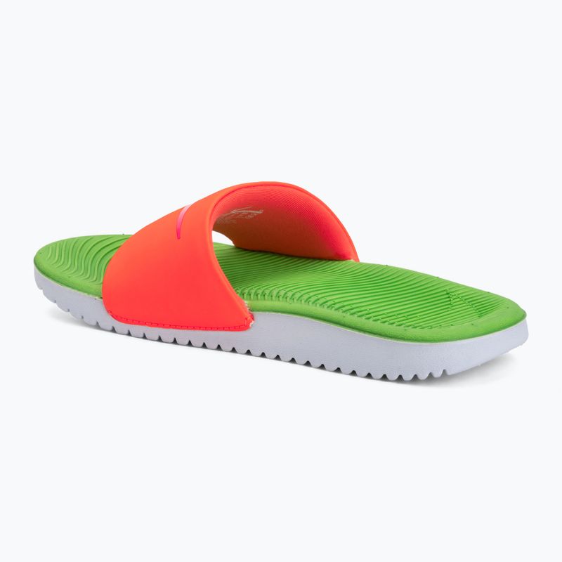 Ciabatte Nike Coffee total orange/green strike/hyper pink 3