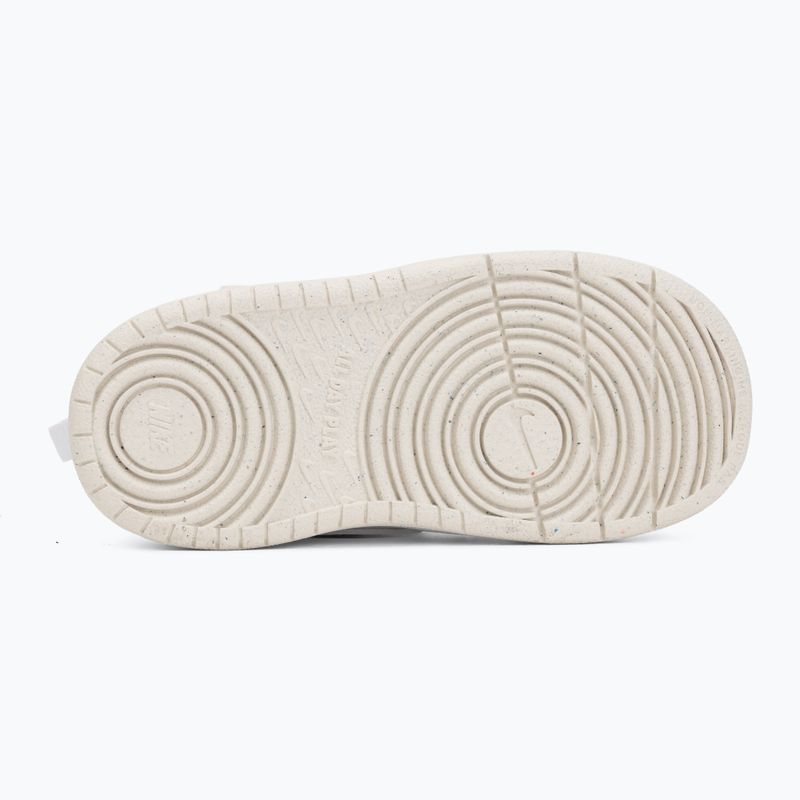 Scarpe per bambini Nike Court Borough Low white/chalk/white/shimmer 4