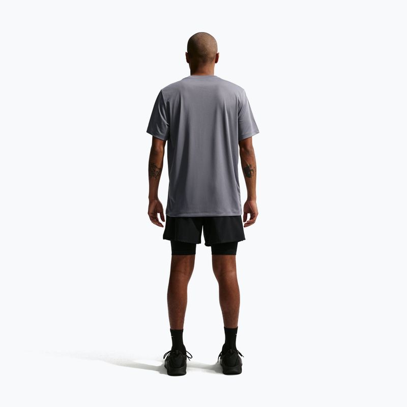 Maglia training da uomo Nike Dri-FIT Training T-Shirt smoke grey/black 3
