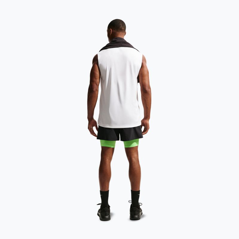 Maglia training da uomo Nike Dri-FIT Sleeveless Training Top white/black 3