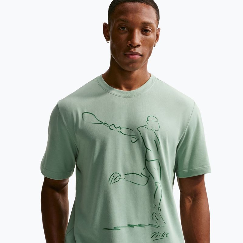 Maglietta da tennis da uomo Nike Court Dri-Fit steam 4