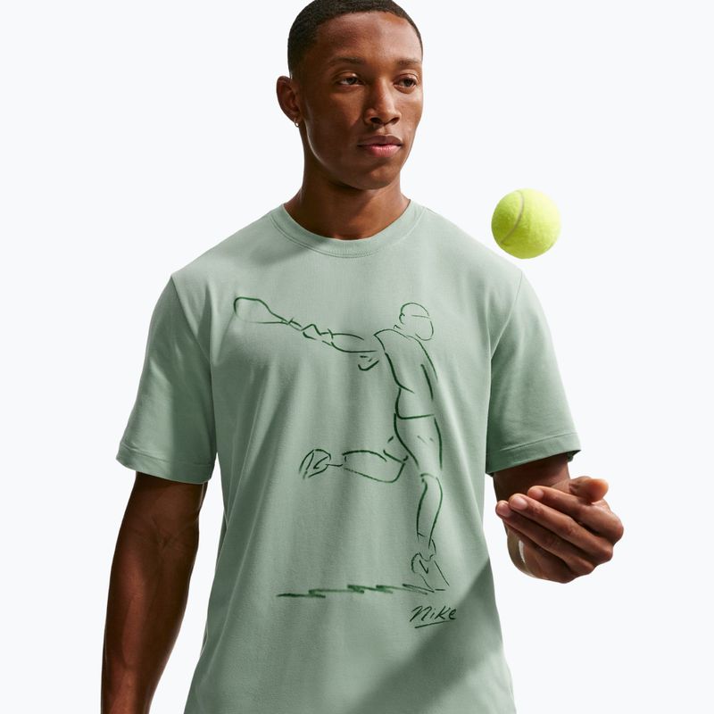 Maglietta da tennis da uomo Nike Court Dri-Fit steam 5