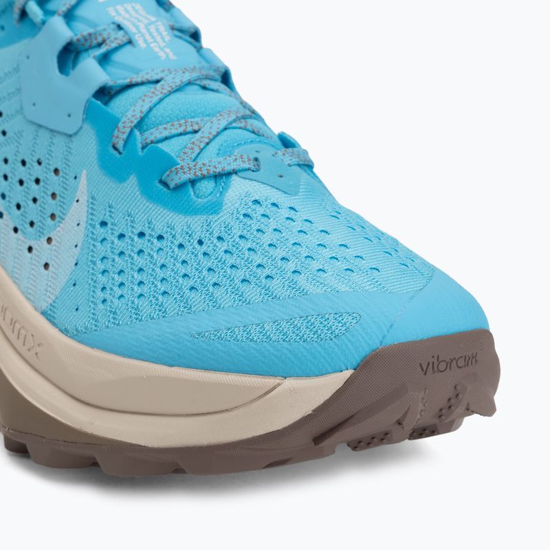 Scarpe da corsa da uomo Nike ACG Zegama Trail balightic blue/light orewood brown/white 7