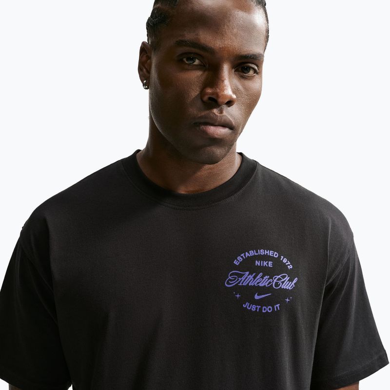 Maglietta da uomo Nike N.A.C. black/persian violet 5