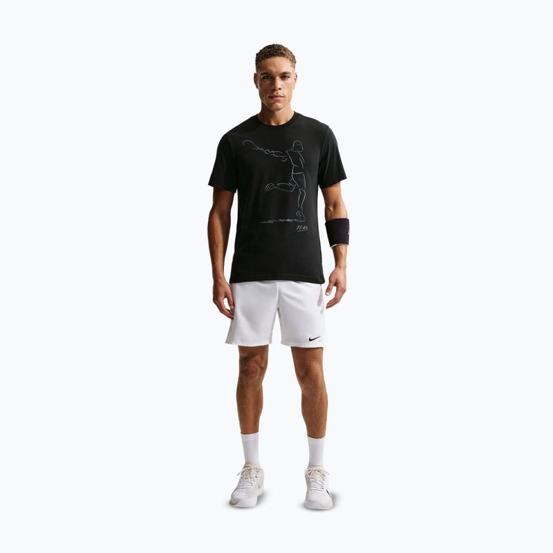 Maglietta da tennis da uomo Nike Court Dri-Fit black 2