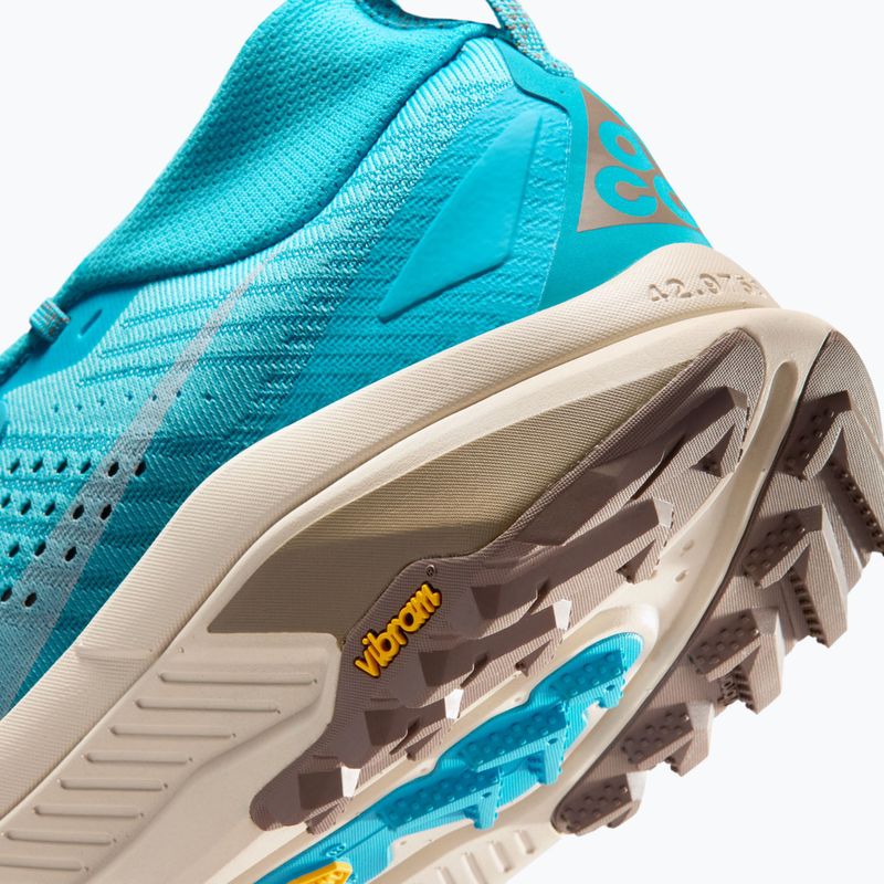 Scarpe da running da uomo Nike ACG Zegama balightic blue/light orewood brown/white 4