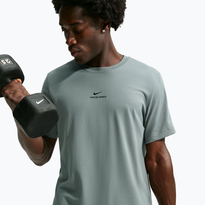 Maglia training da uomo Nike Pro Dri-Fit smoke grey/black 5