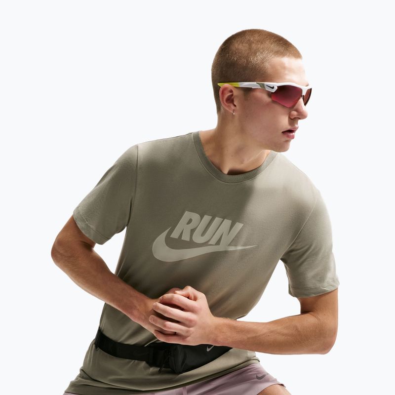 Maglietta da corsa da uomo Nike Dri-Fit Running silver sage/spruce fog 6