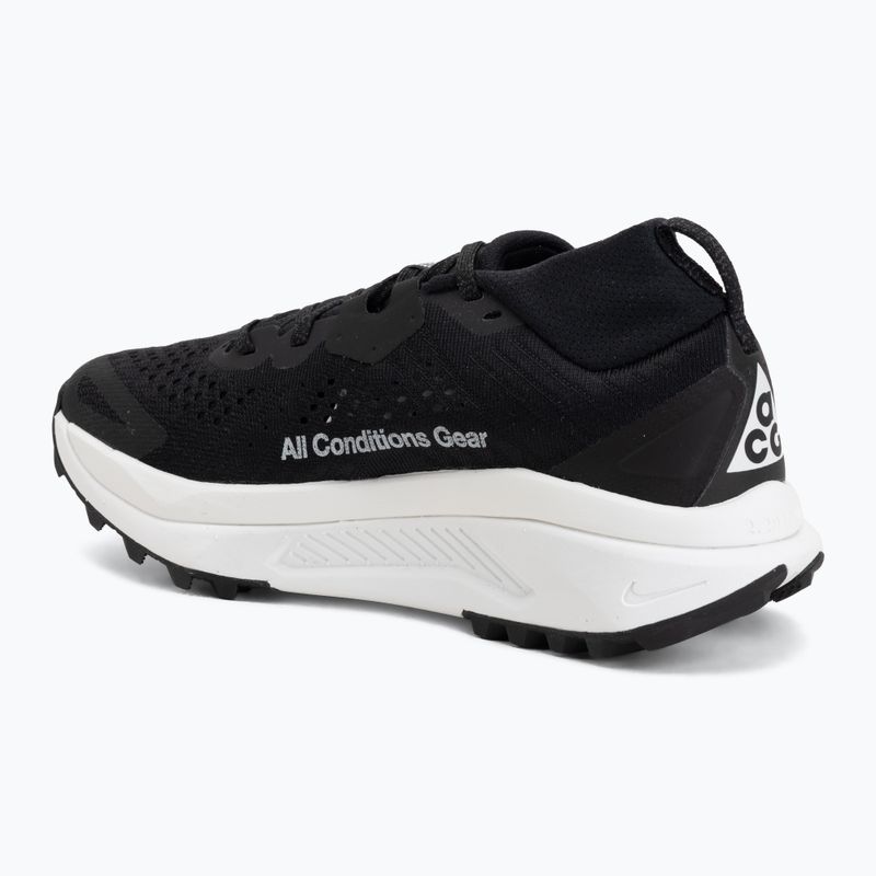Scarpe da corsa donna Nike ACG Zegama Trail nere/arancione di sicurezza/bianco summit 3