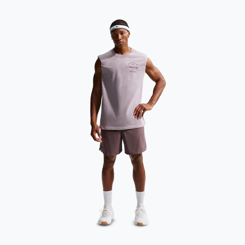 Maglietta da uomo Nike N.A.C. light violet ore/pale ivory 2