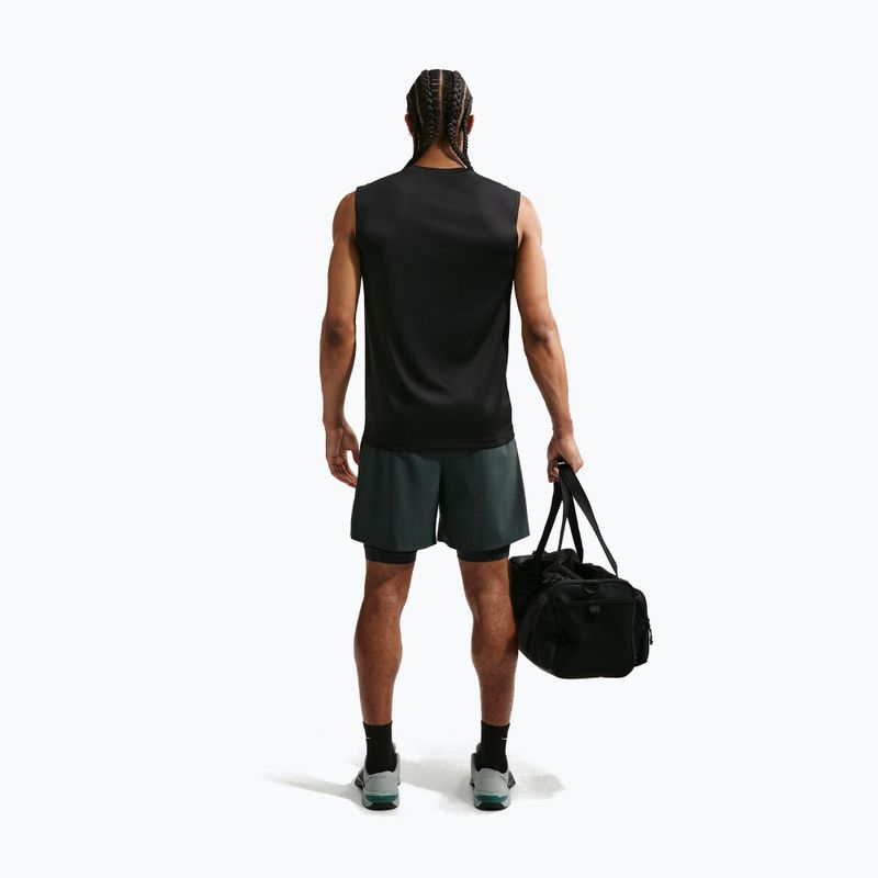 Maglia training da uomo Nike Dri-FIT Sleeveless Training Top black/matte silver 2