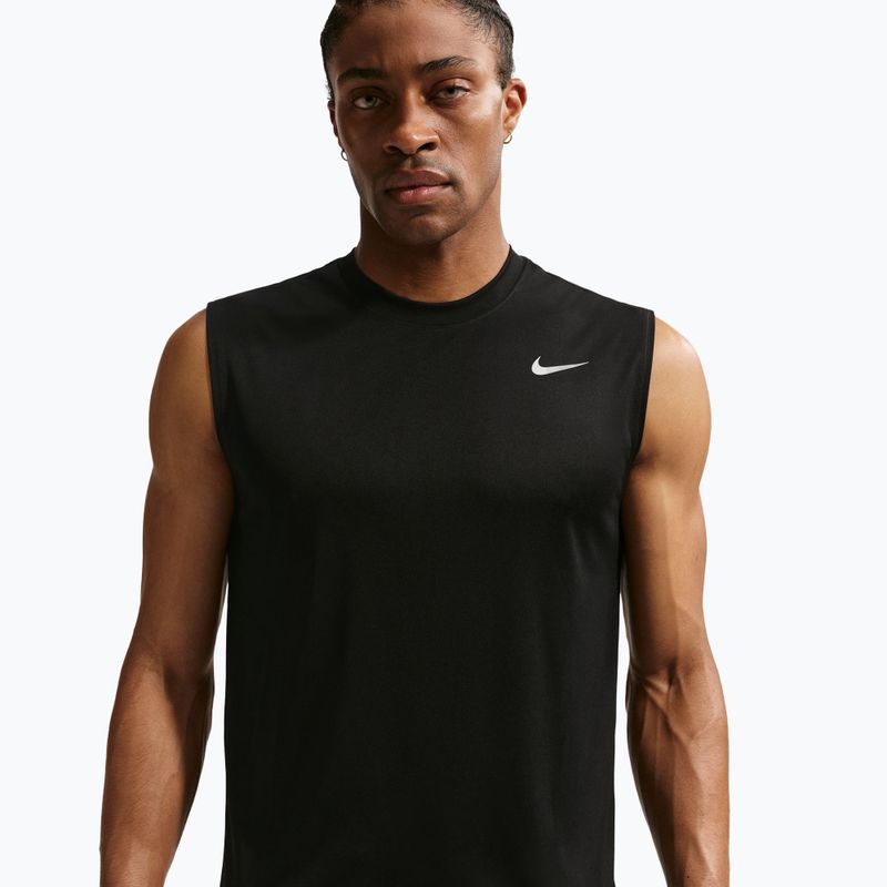 Maglia training da uomo Nike Dri-FIT Sleeveless Training Top black/matte silver 3