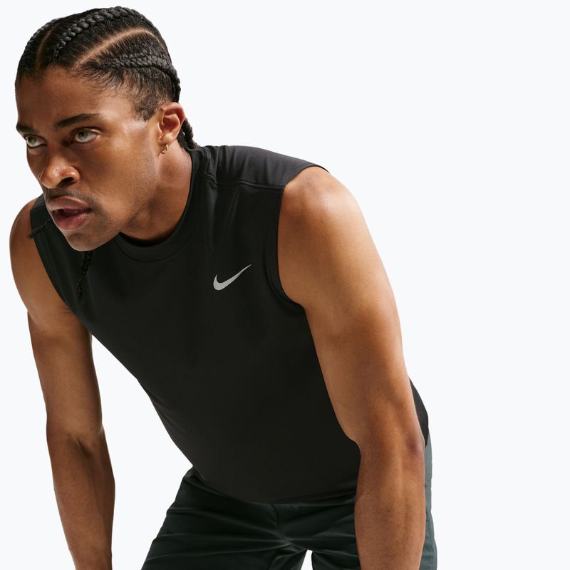 Maglia training da uomo Nike Dri-FIT Sleeveless Training Top black/matte silver 5