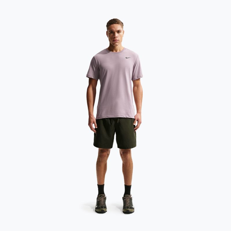 Maglietta da uomo Nike Dri-Fit light violet ore/black 2
