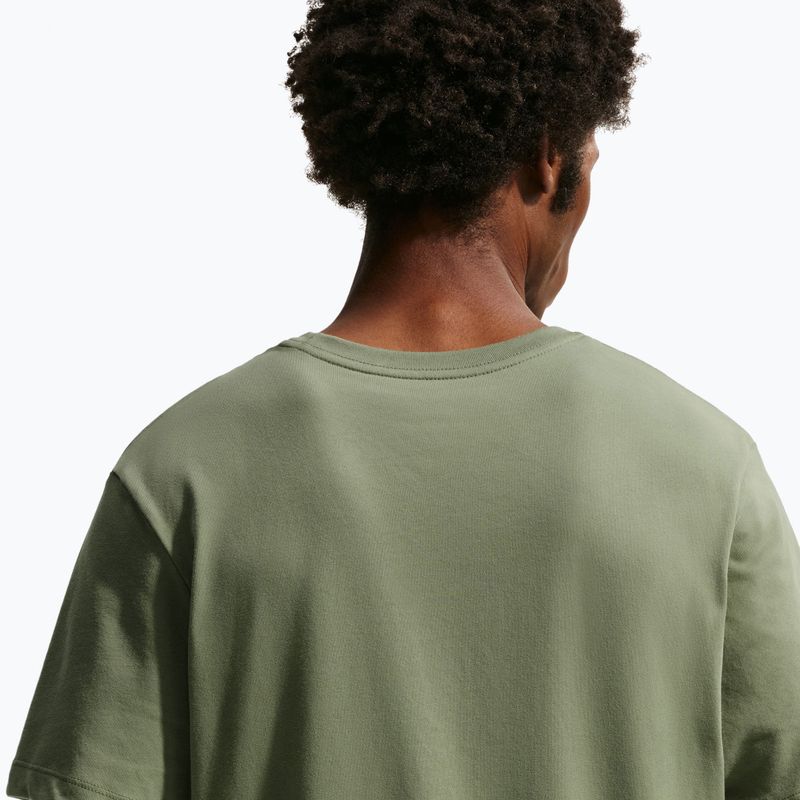 Maglietta da corsa da uomo Nike Dri-Fit Running silver sage 5