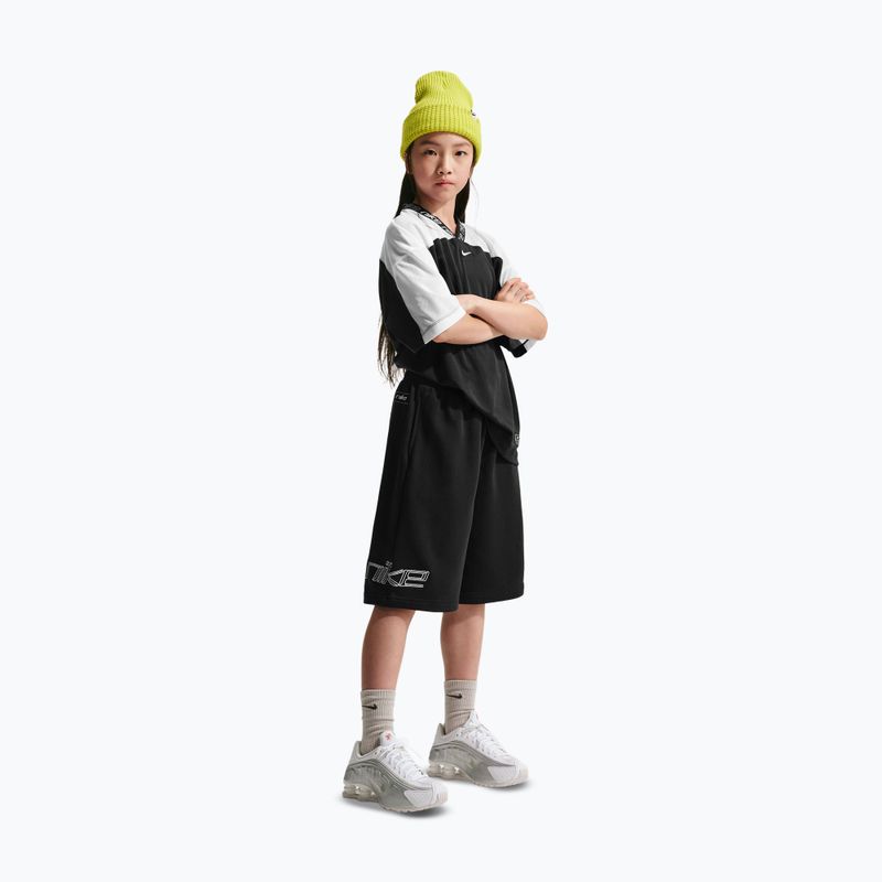 Pantaloncini per bambini Nike Sportswear French Terry black/white 2