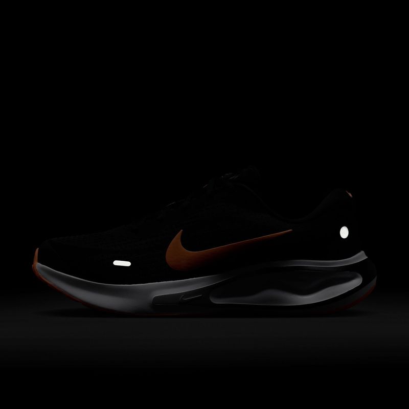 Scarpe da running da uomo Nike Journey Run black/anthracite/wolf grey/total orange 5