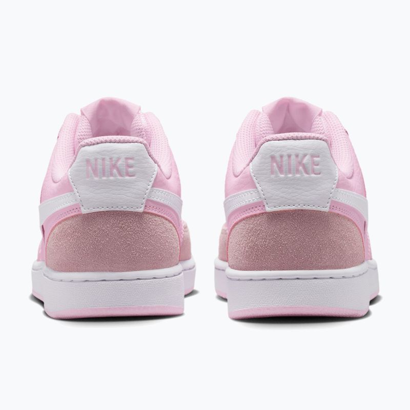 Scarpe da donna Nike Court Vision Low Suede pink foam/white 4