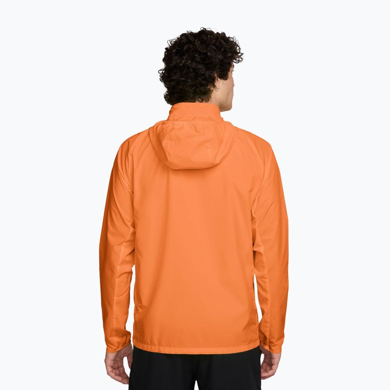 Giacca da corsa da uomo Nike Miler Repel UV total orange 2