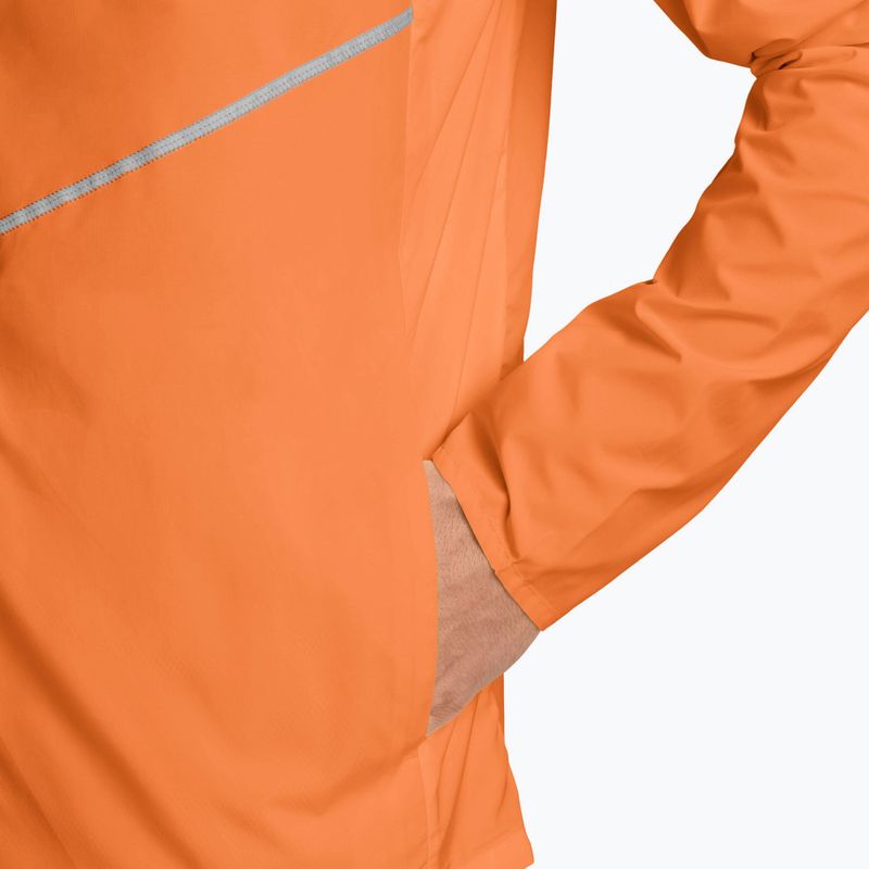 Giacca da corsa da uomo Nike Miler Repel UV total orange 3