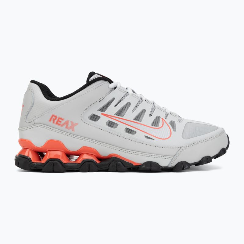 Scarpe da allenamento da uomo Nike Reax 8 Tr Mesh grey fog/vast grey/black/light crimson 2