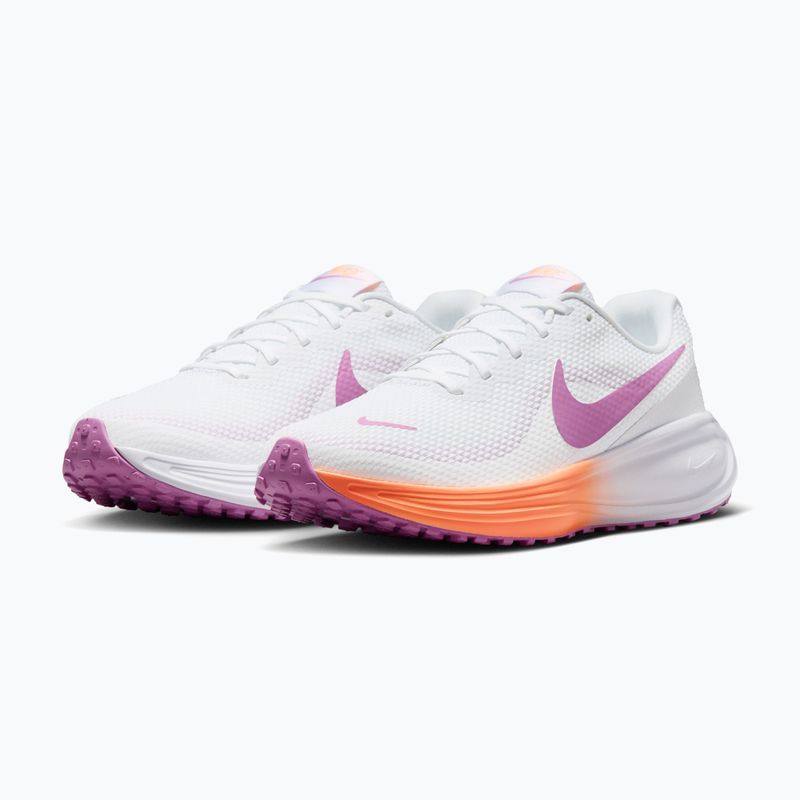 Scarpe da running da donna Nike Revolution 8 white/orange pulse/light magenta 3