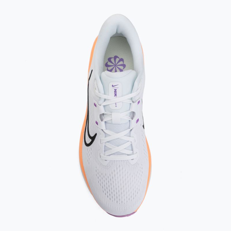 Scarpe da running da donna Nike Quest 6 white/bright violet/light magenta/black 5