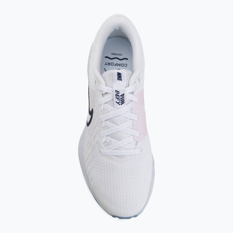 Scarpe da running da donna Nike Run Defy white/football grey/work blue/blue void 5