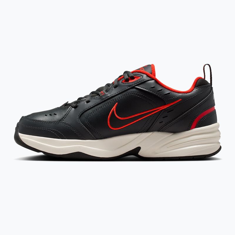 Scarpe da allenamento uomo Nike Air Monarch IV dark smoke grey/picante red/black 9