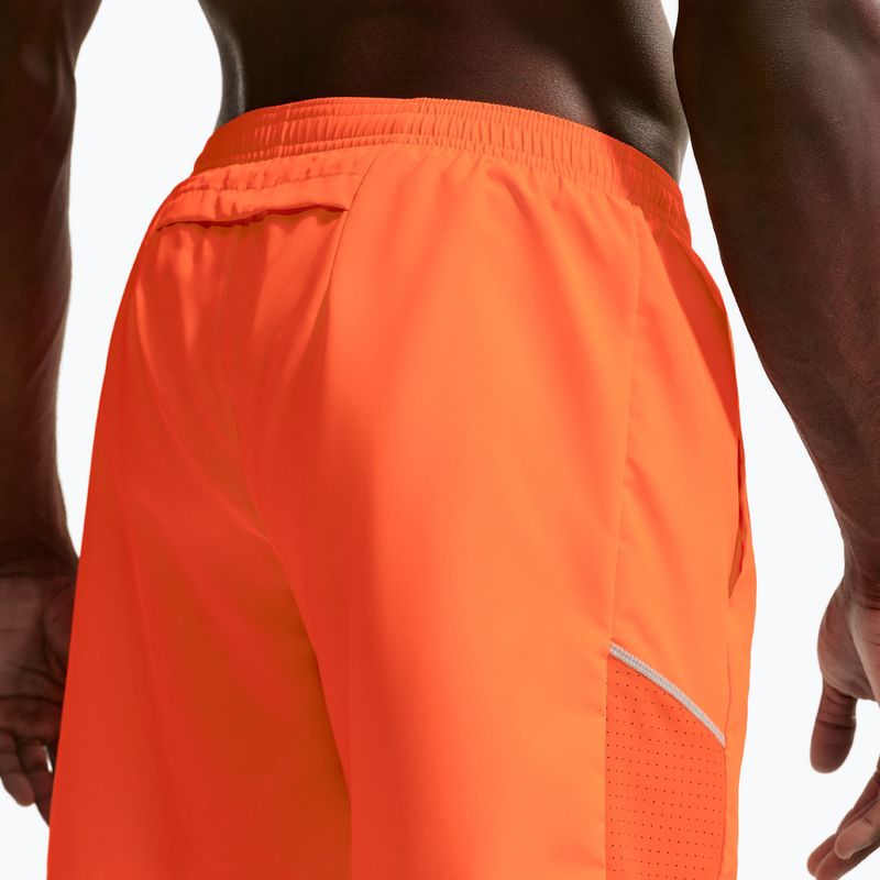 Pantaloncini da corsa da uomo Nike Miler Dri-Fit Brief Lined7" total orange 4