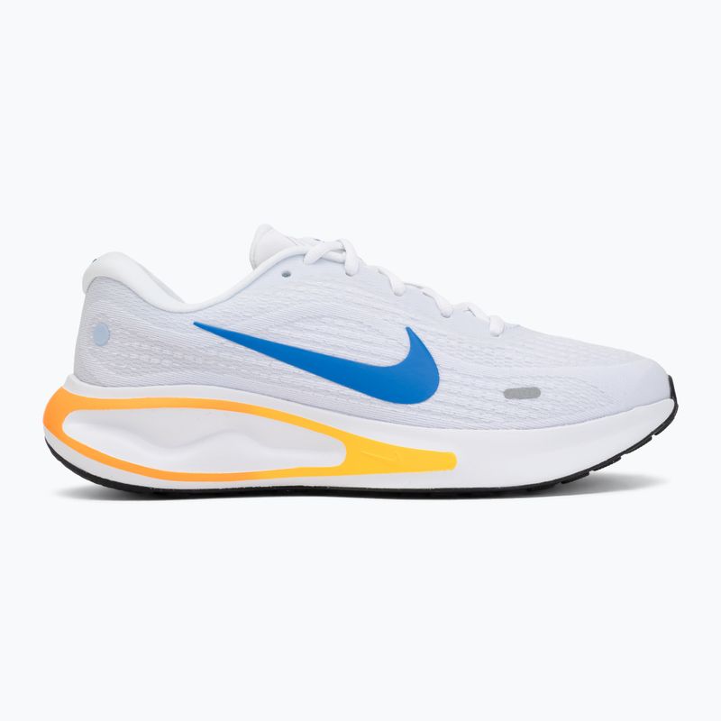 Scarpe da running da uomo Nike Journey Run white/total orange/blue crystal 2
