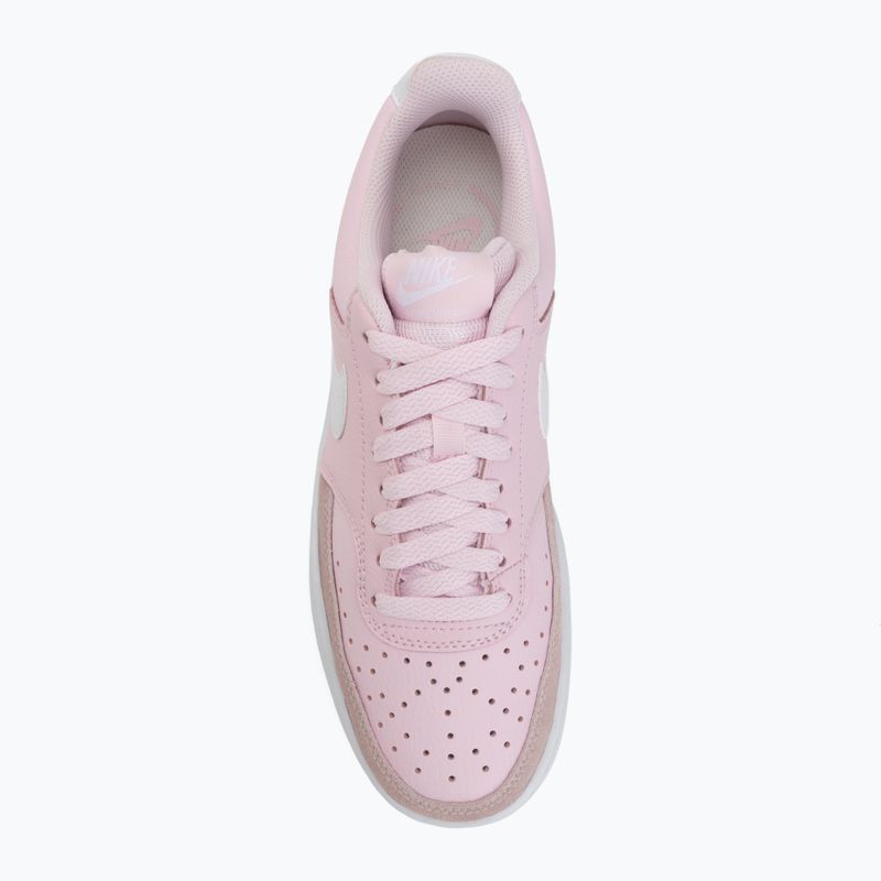 Scarpe da donna Nike Court Vision Low Suede pink foam/white 5